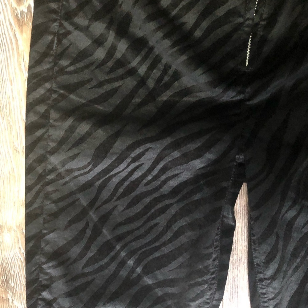 Rag & Bone Jeans Women's 26 Nina High Rise Ankle Skinny  Zebra Stripe NWT - Picture 5 of 8